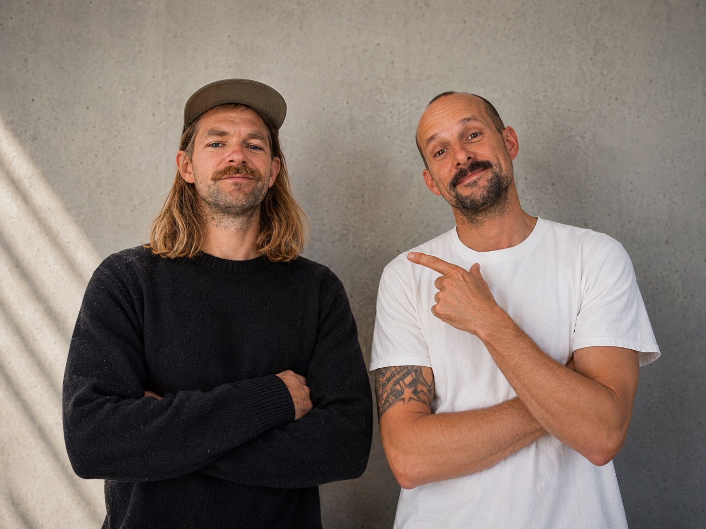 Raffa und Joe am Tag des Wolkenfeld-Exits